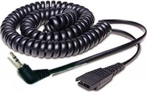 GN-8800-01-46 Jabra - kabel kroucený, konektory QD/2,5 mm, pro telefony s 2,5 mm konektorem, 2 m